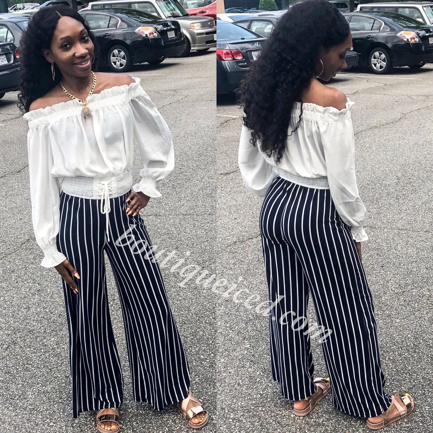 Cold Shoulder Top