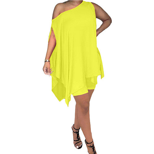 Oversized short set