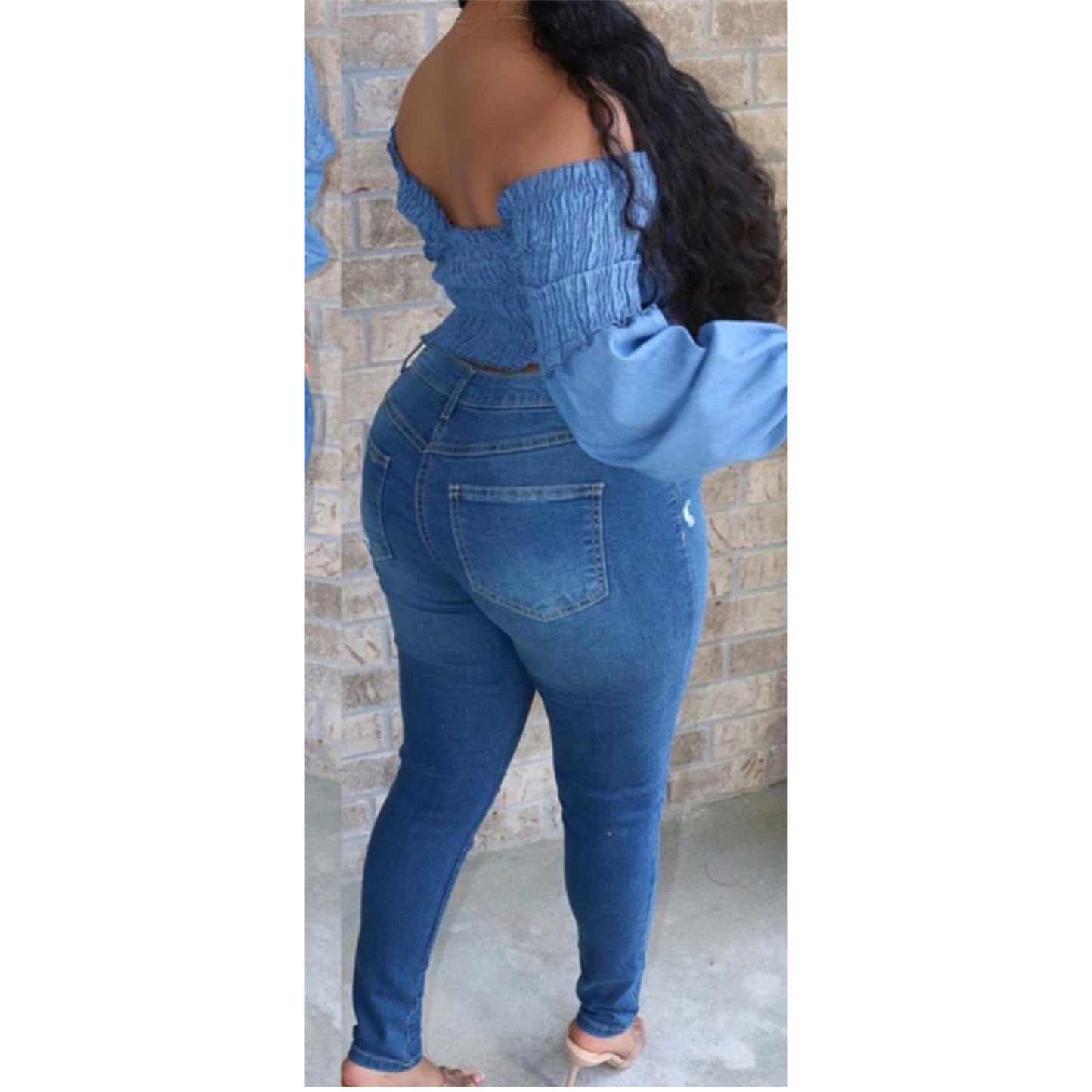 Xotic Denim Top