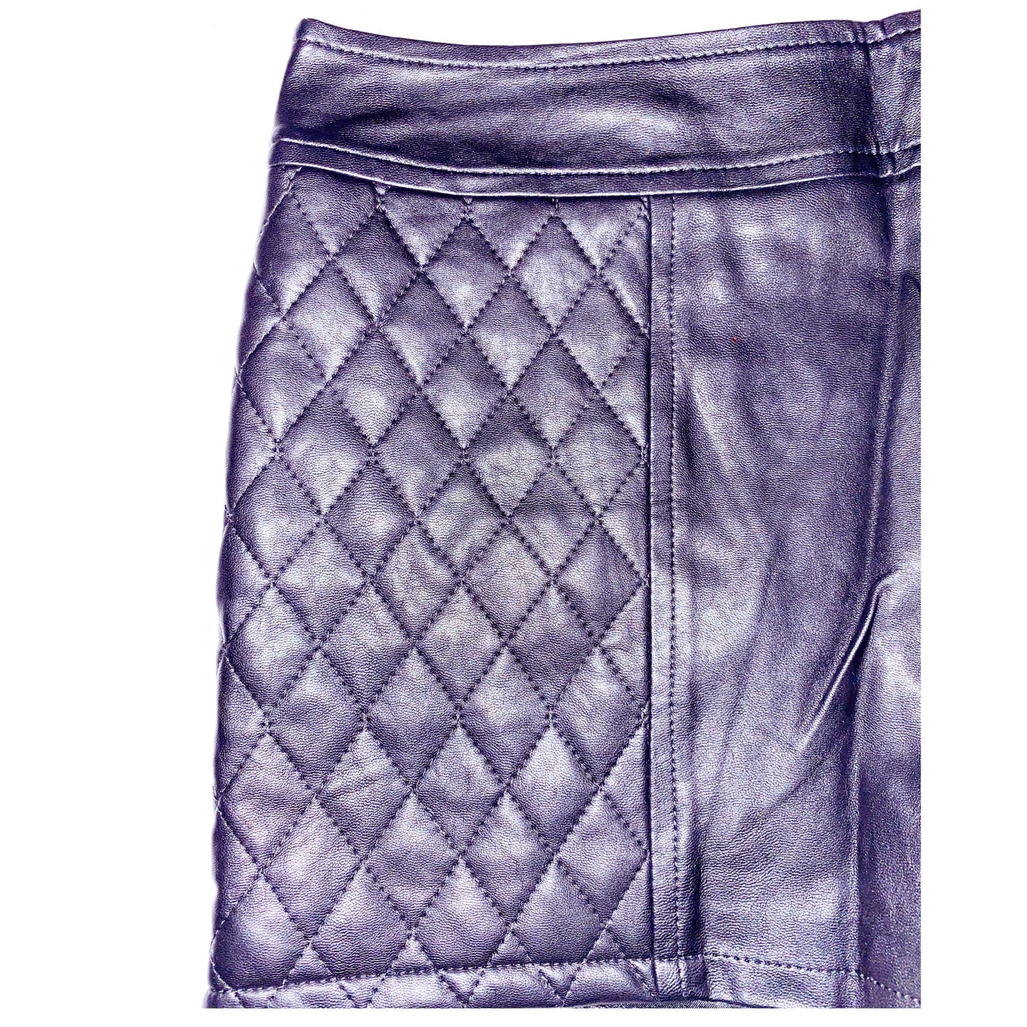 Faux Leather Shorts