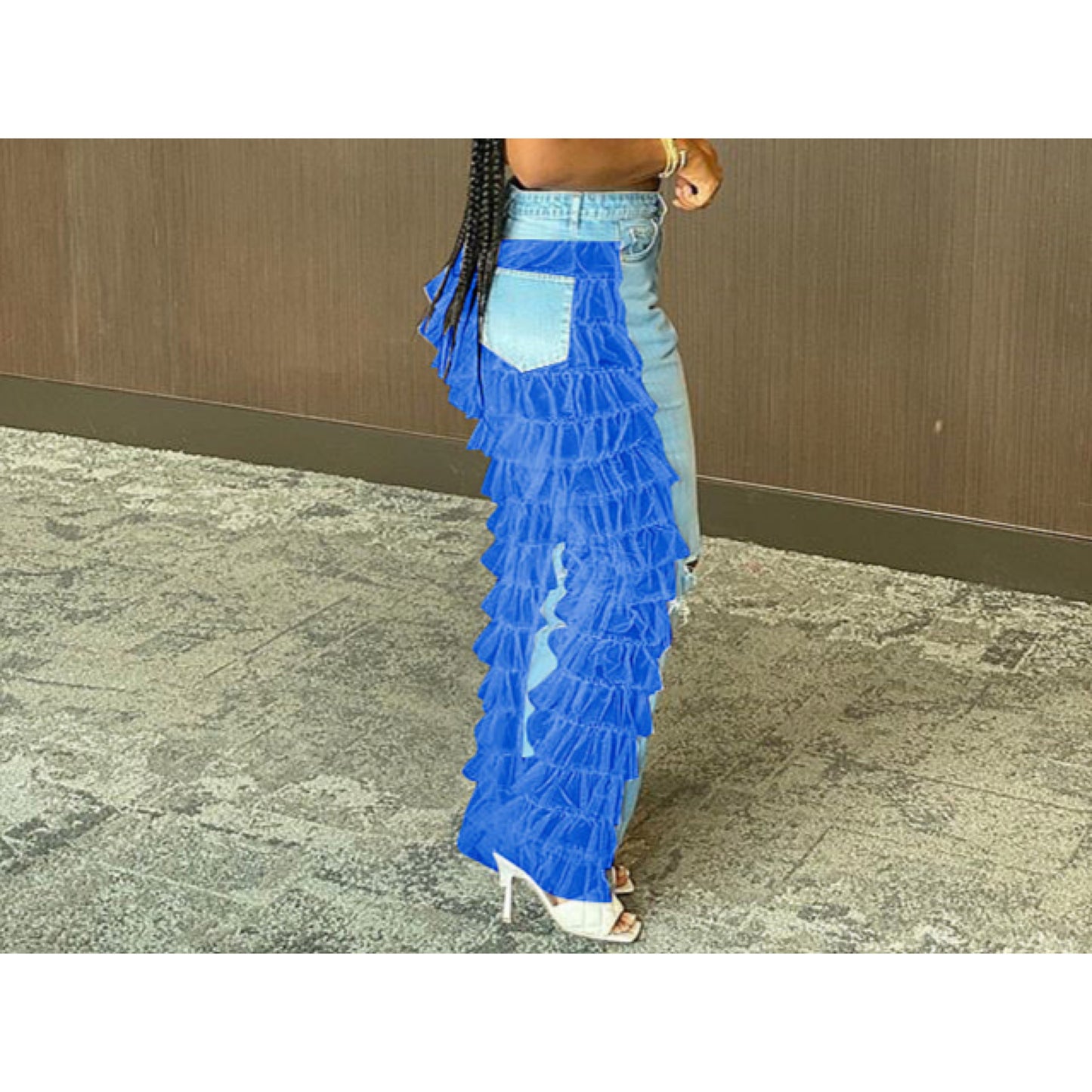 Little Ruffled Jeans