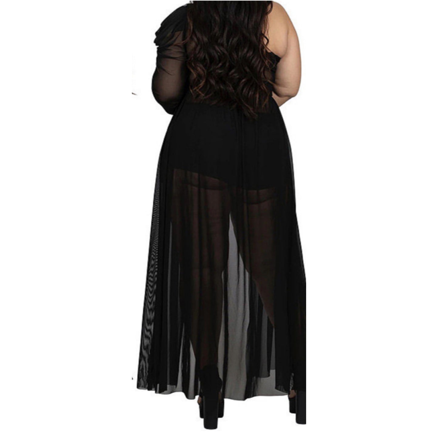 Sheer High Low Top