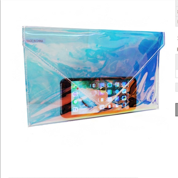 Holographic Envelope Clutch