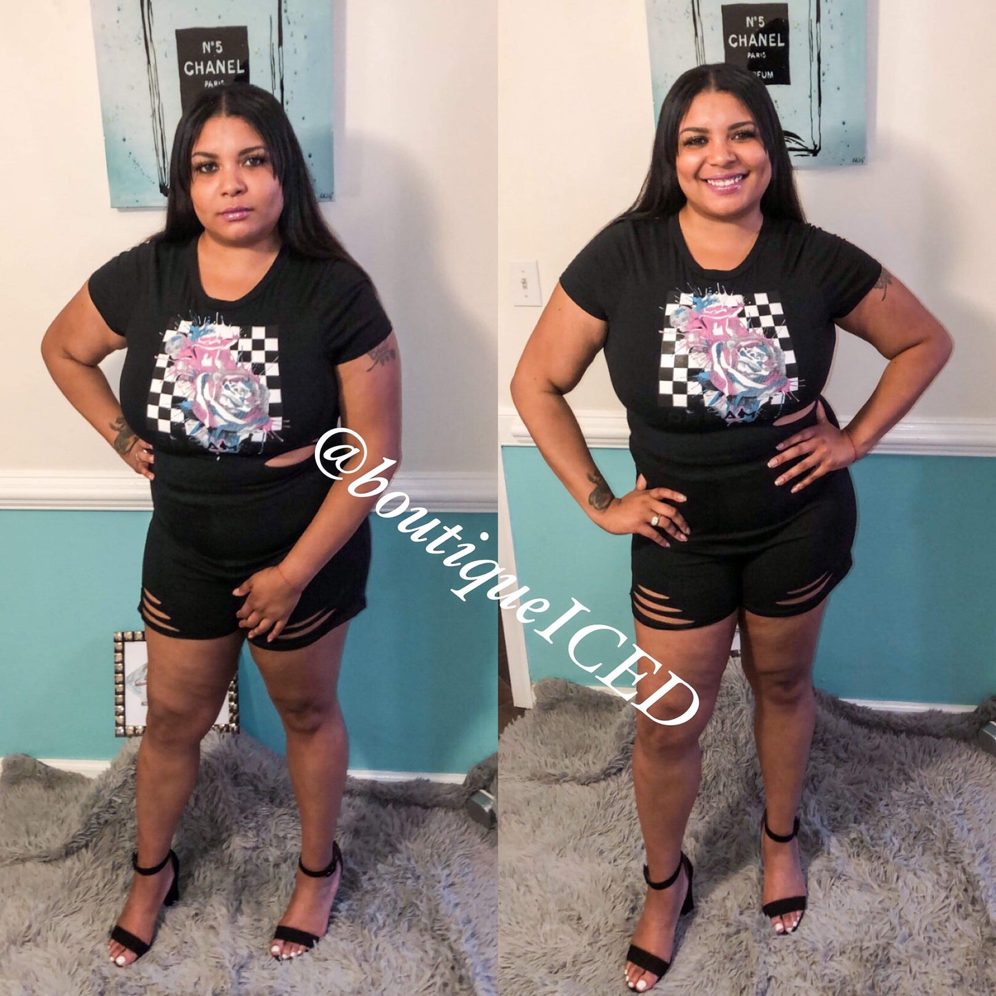 Distressed Short Set