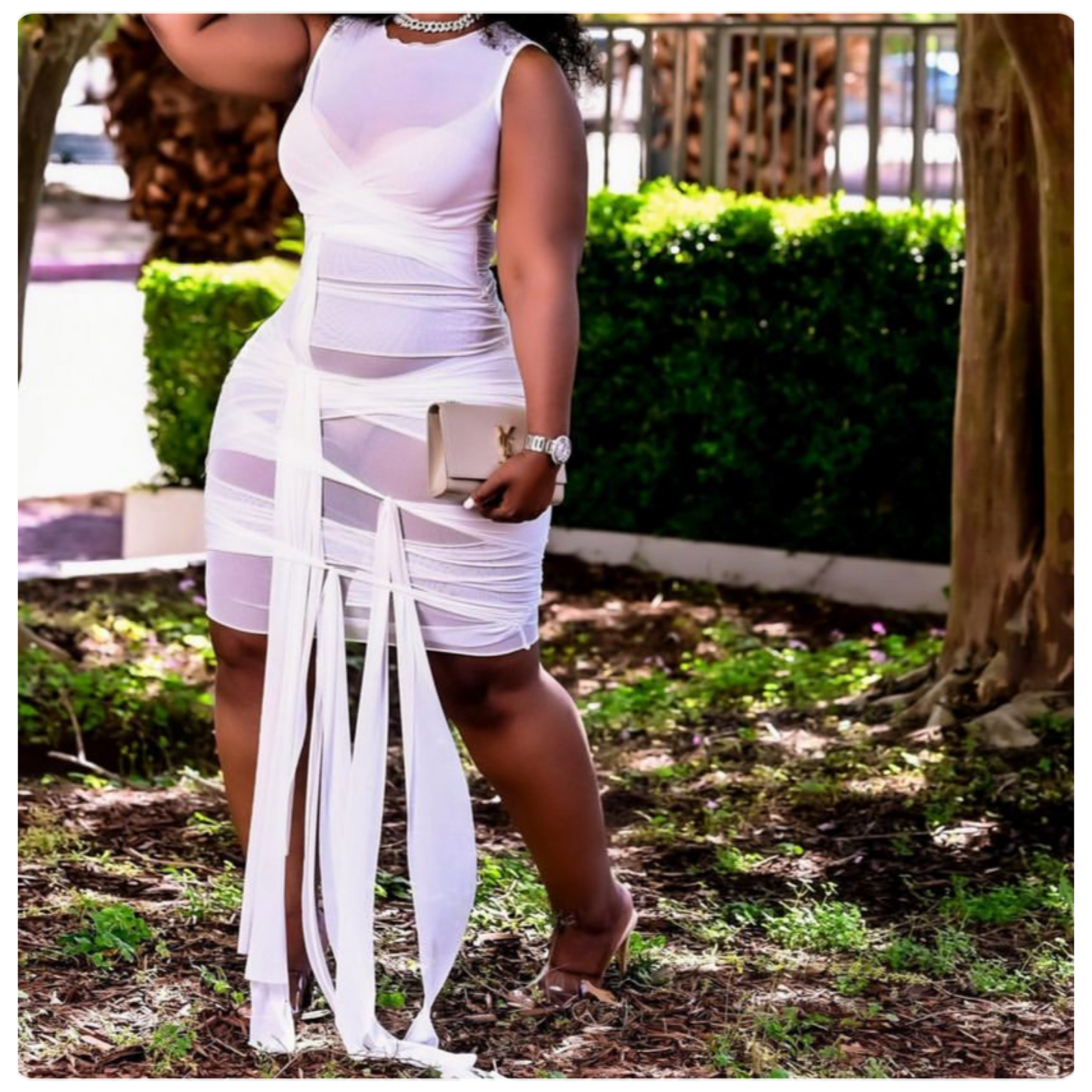 Pop Out Dress