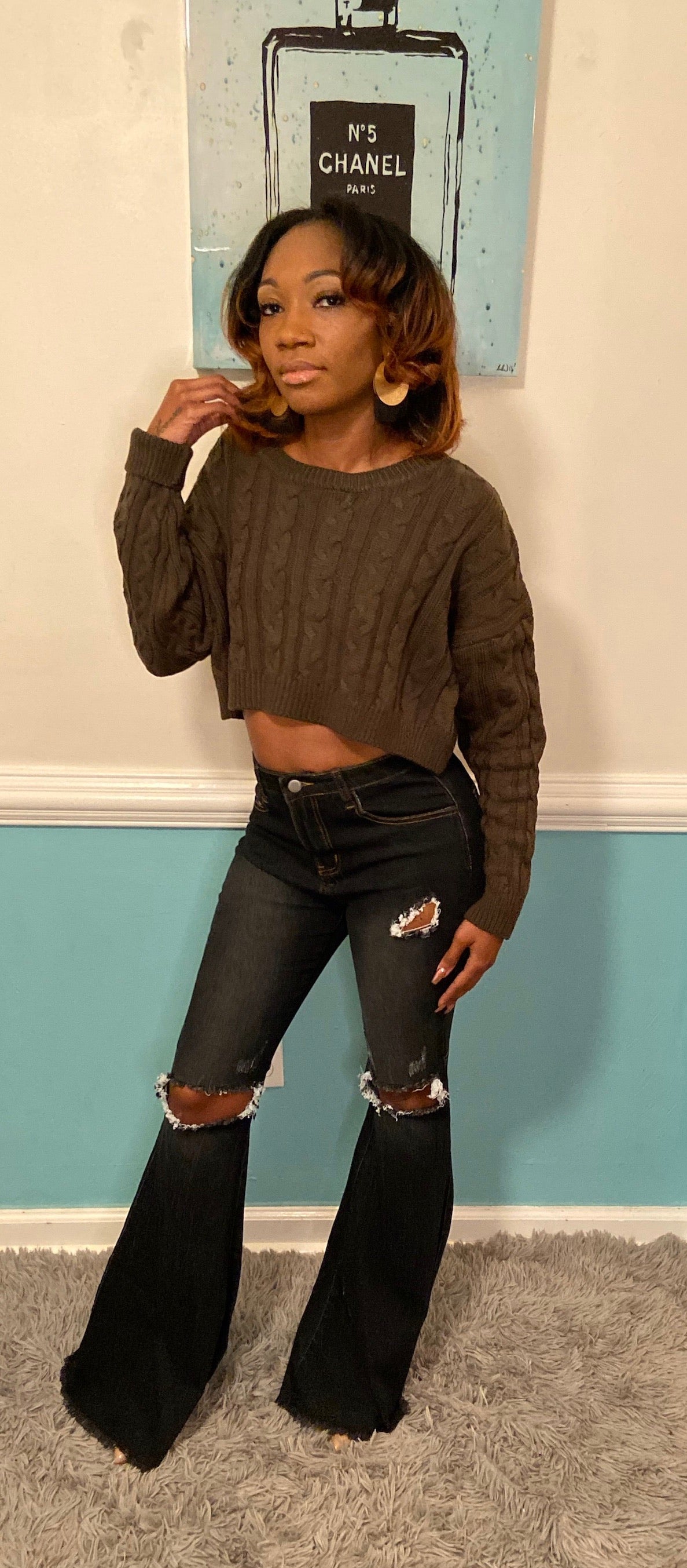 Denim Bell Bottoms
