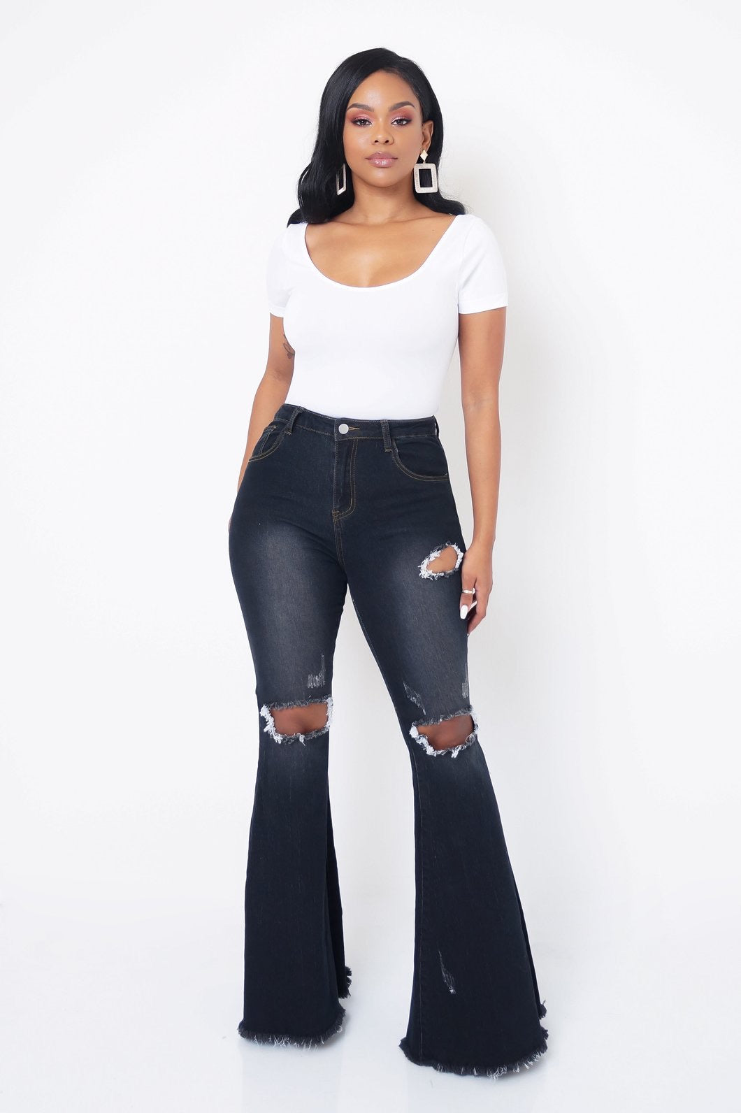 Denim Bell Bottoms