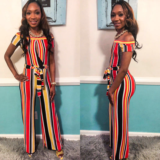 Color Block Jumpsuit