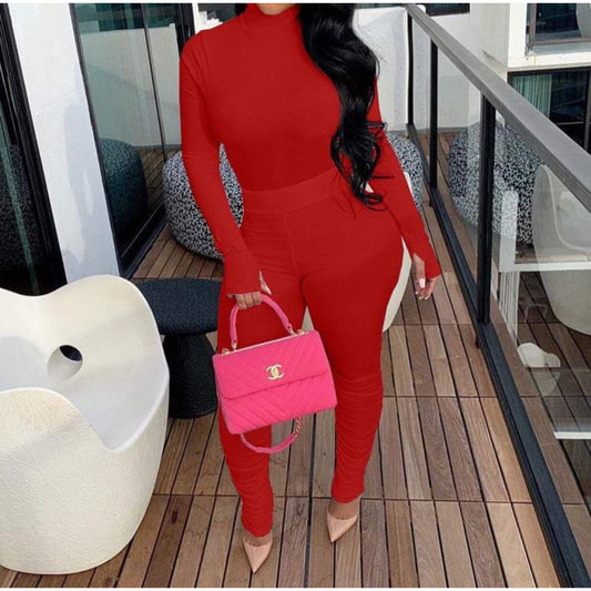 Turtle Neck Set