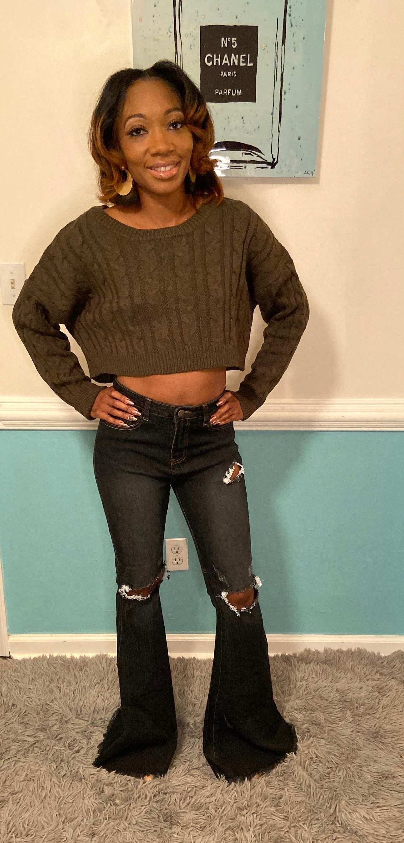Denim Bell Bottoms
