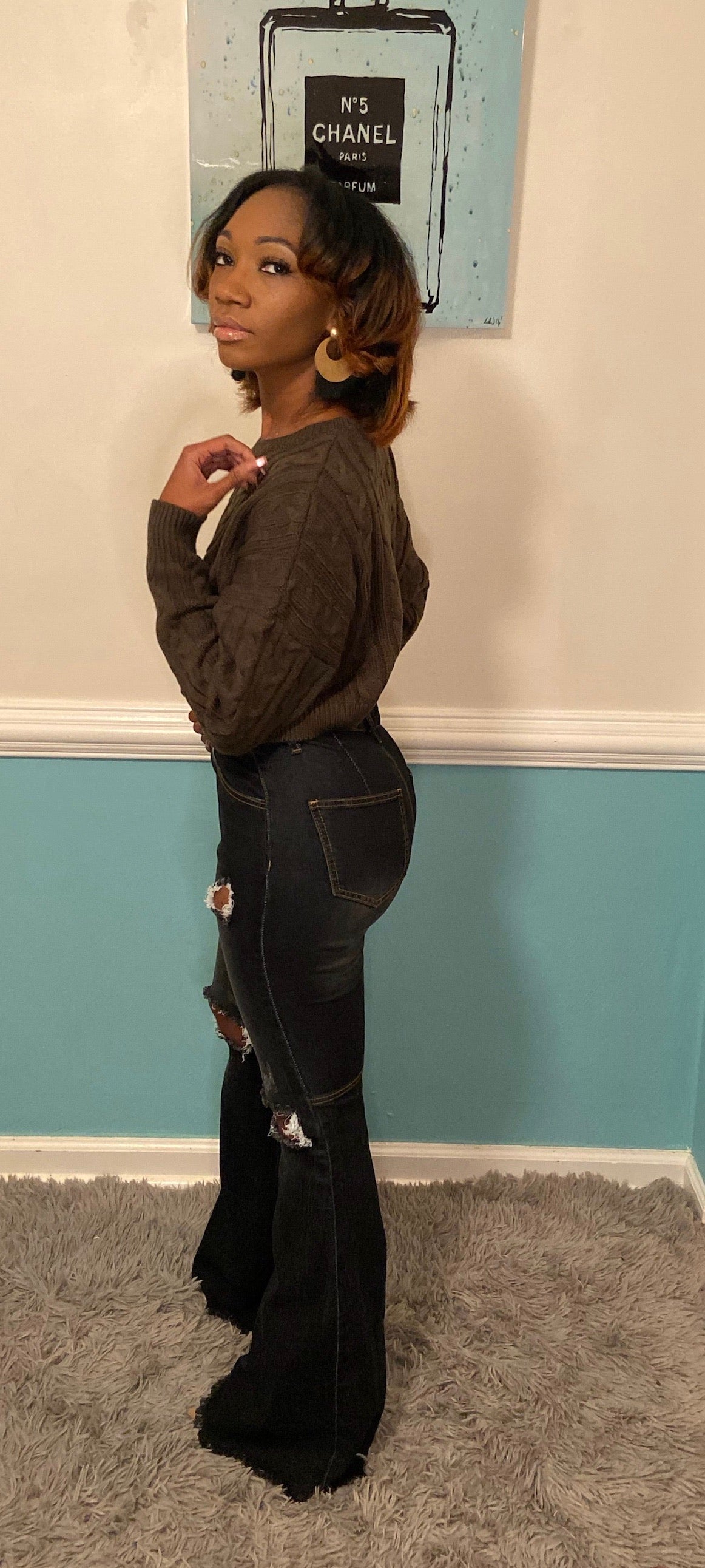Denim Bell Bottoms